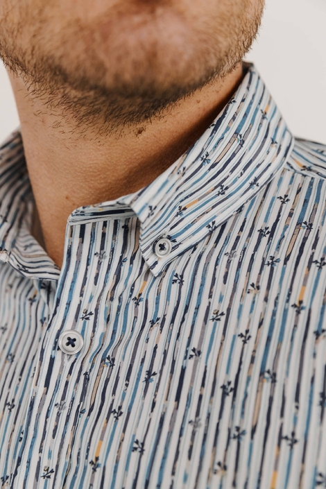 State of Art shirt ls striped pop